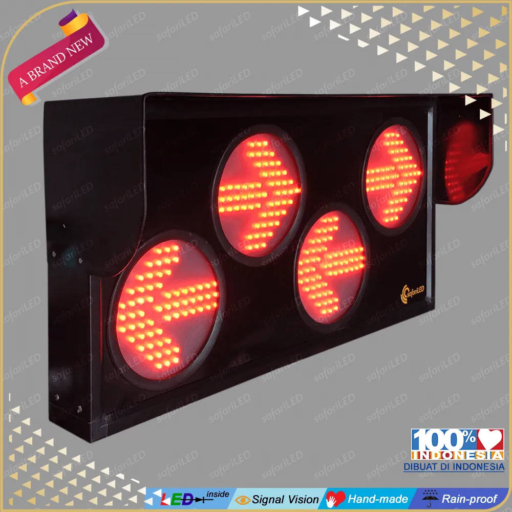 LED VMS perlintasan kereta
