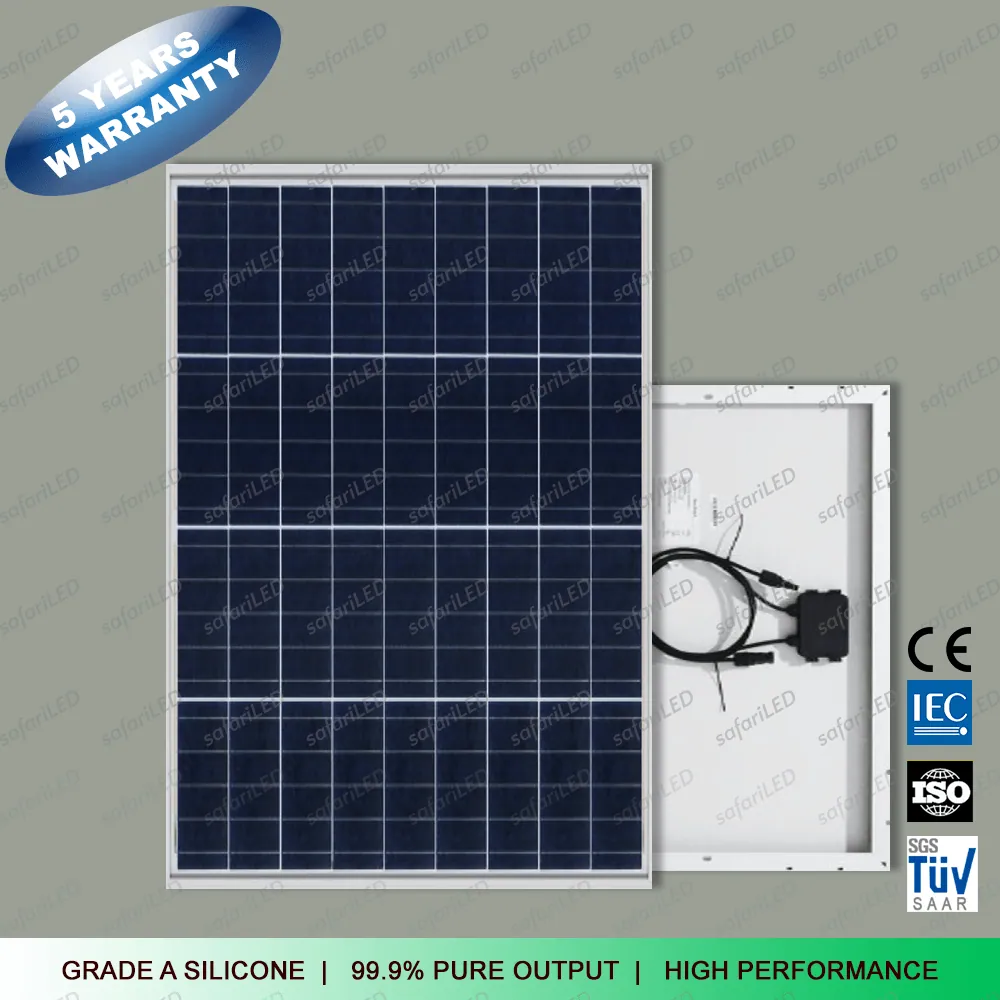 Solar panel 100Wp polycrystalline